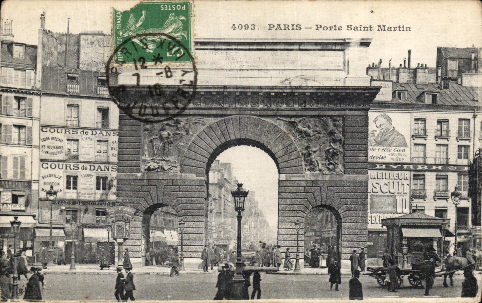 CPA Paris Porte Saint Martin