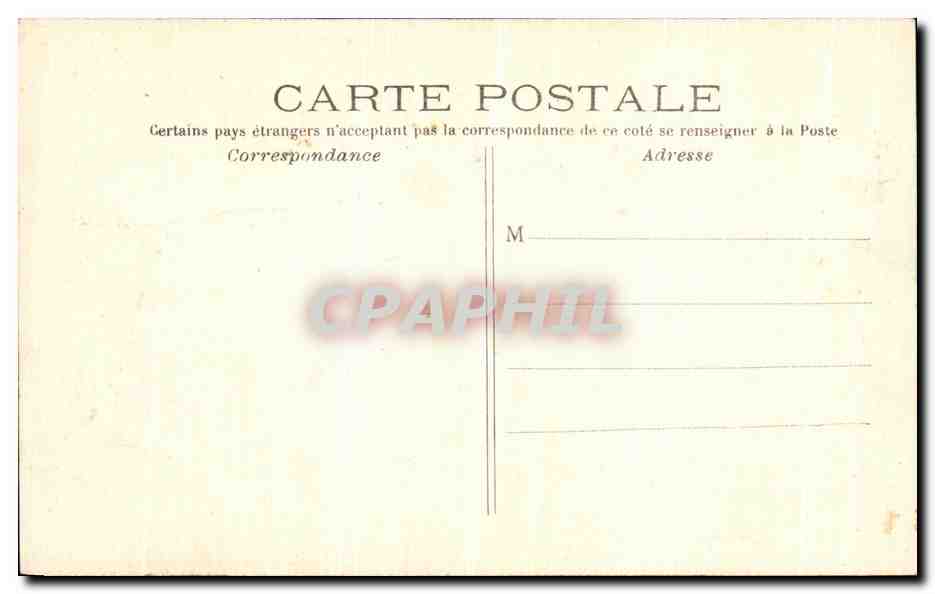 CPA Paris Basitique du Sacre Coeur de Montmartre Square St Pierre et Abri Provisoire de la Savoyarde — Rückseite