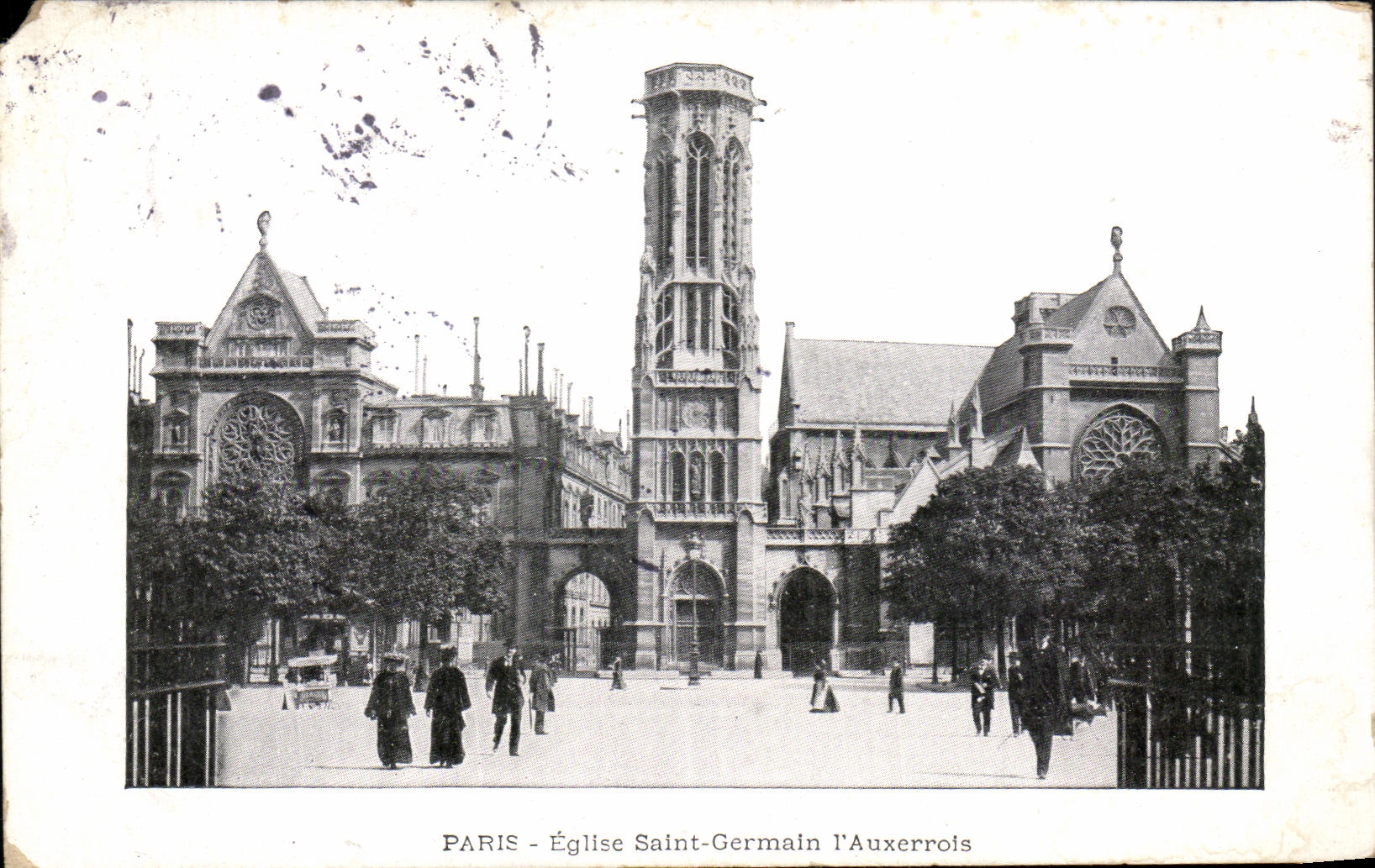 CPA Paris Eglise Saint Germain l Auxerrois