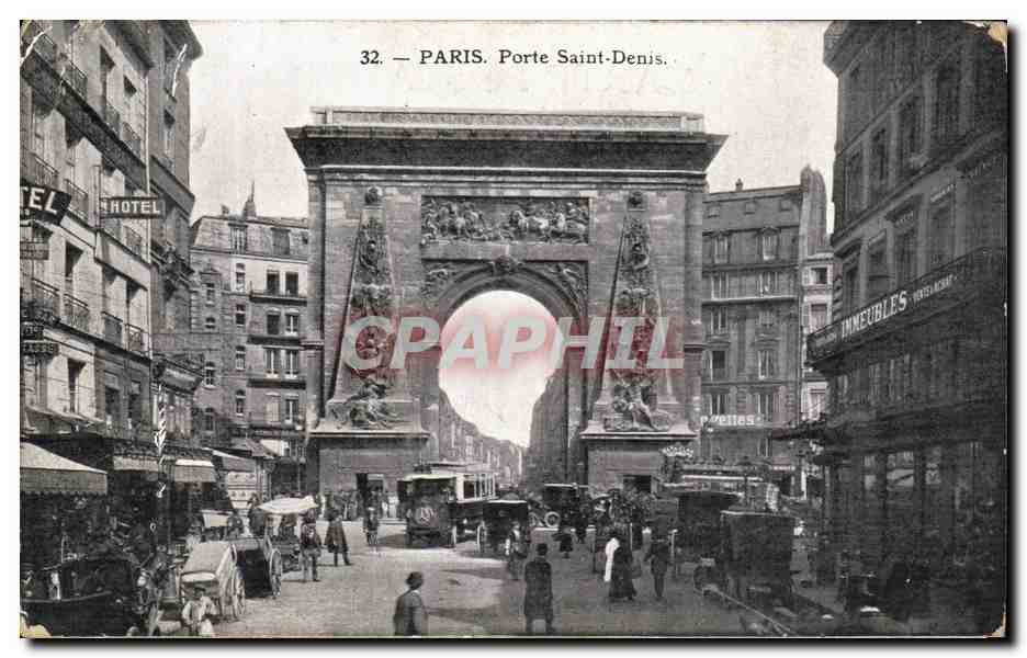 CPA Paris Porte Saint Denis