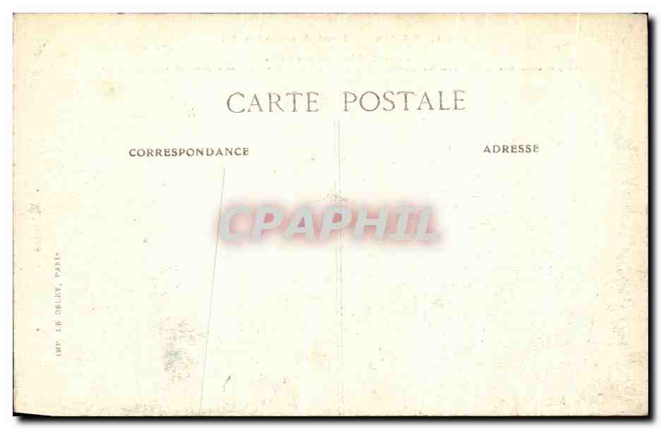 CPA Paris Pont Alexandre III Bateaux — Rückseite