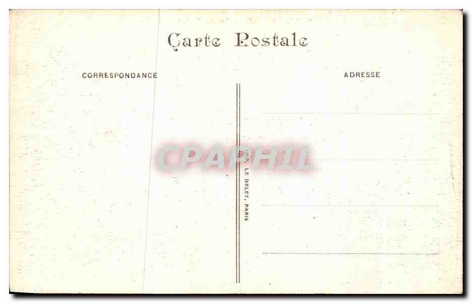 CPA Paris Porte Saint Martin — Verso