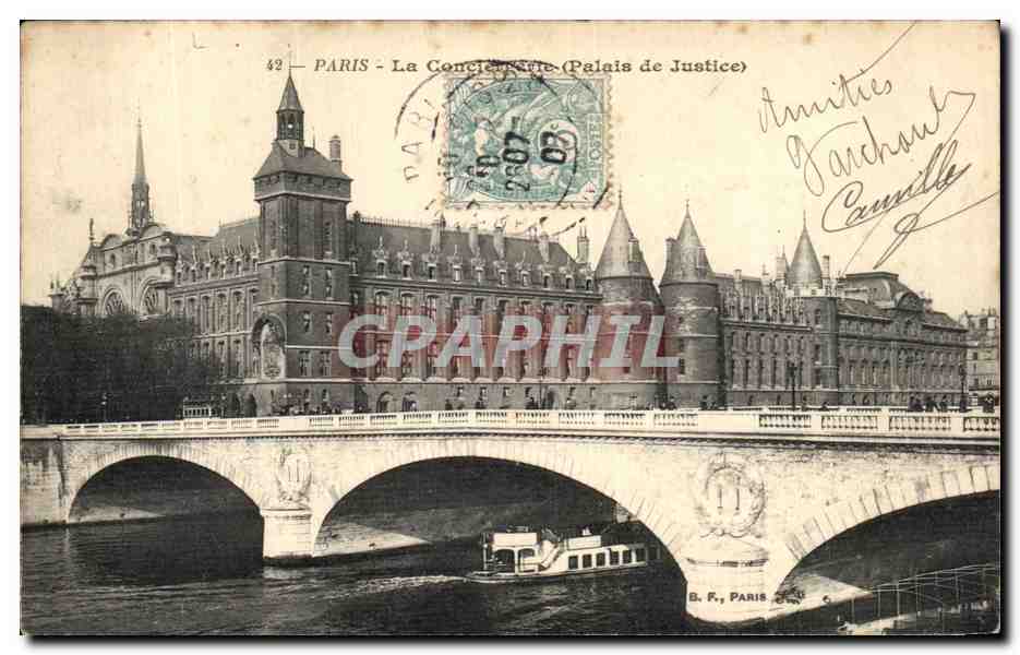 CPA Paris La Conciergerie Palais de Justice