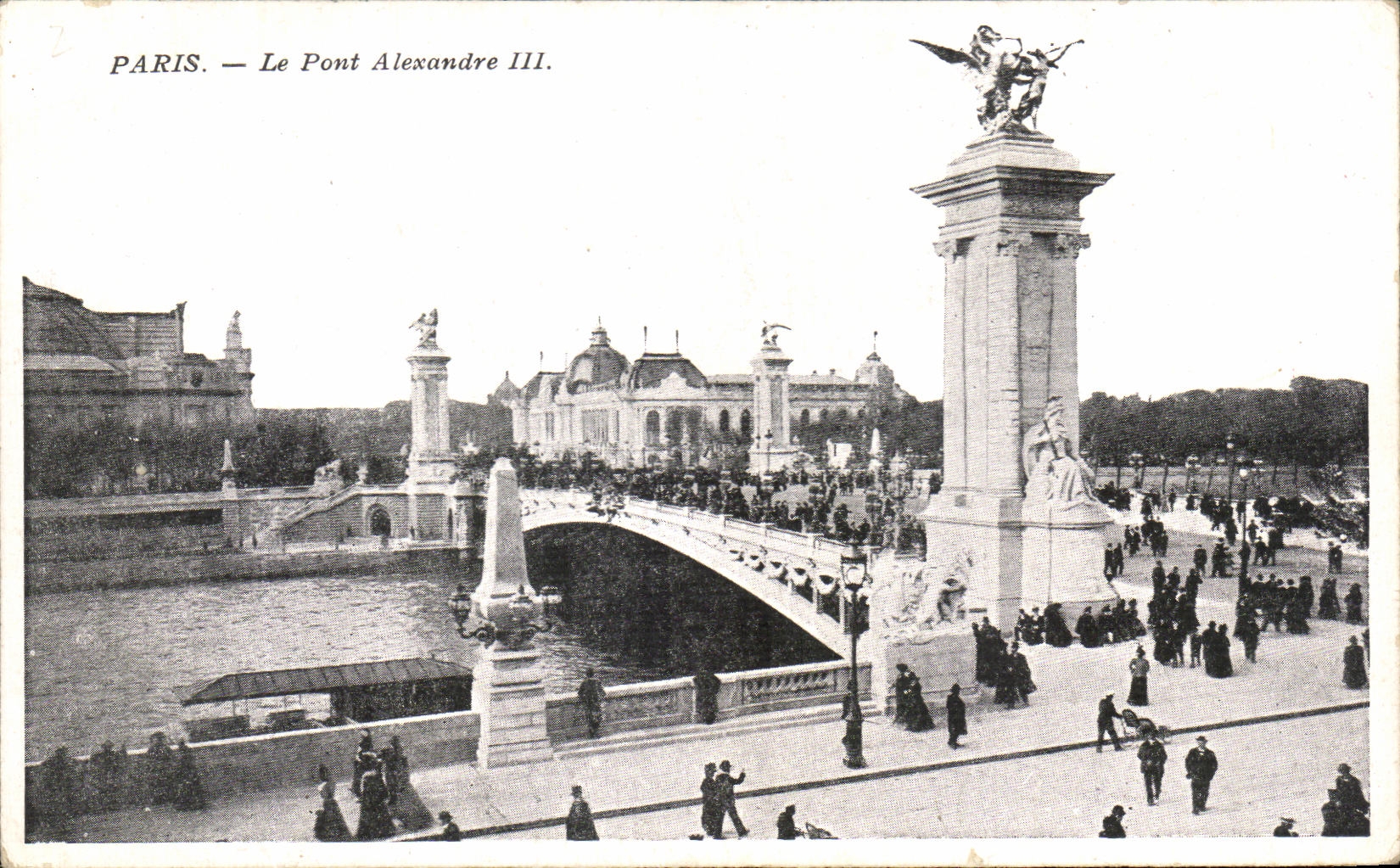 CPA Paris Le Pont Alexandre III