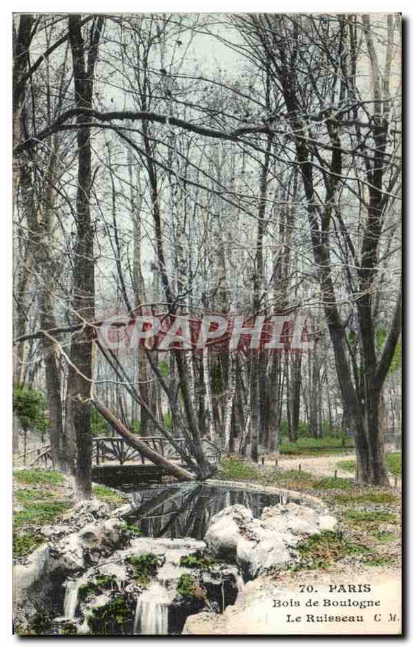 CPA Paris Bois de Boulogne Le Ruisseau