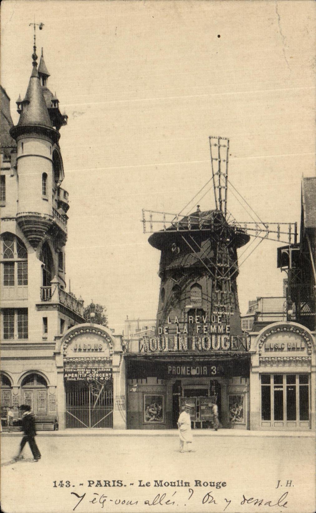 CPA Paris Le Moulin Rouge