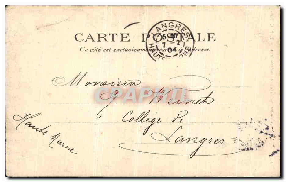 CPA Paris L Eglise Saint Germain Des Pres — Rückseite