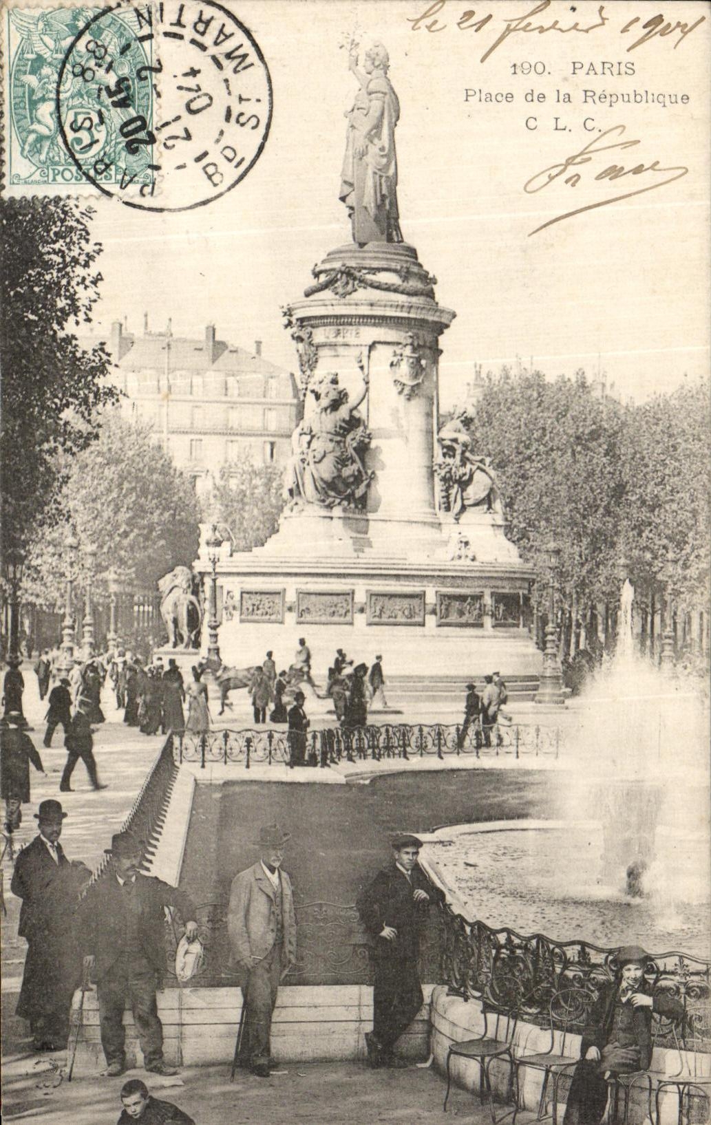 CPA Paris Place de la Republique