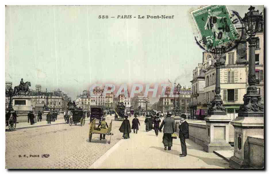 Parijs - Het Pont-Neuf — B.F., Parijs, n° 558