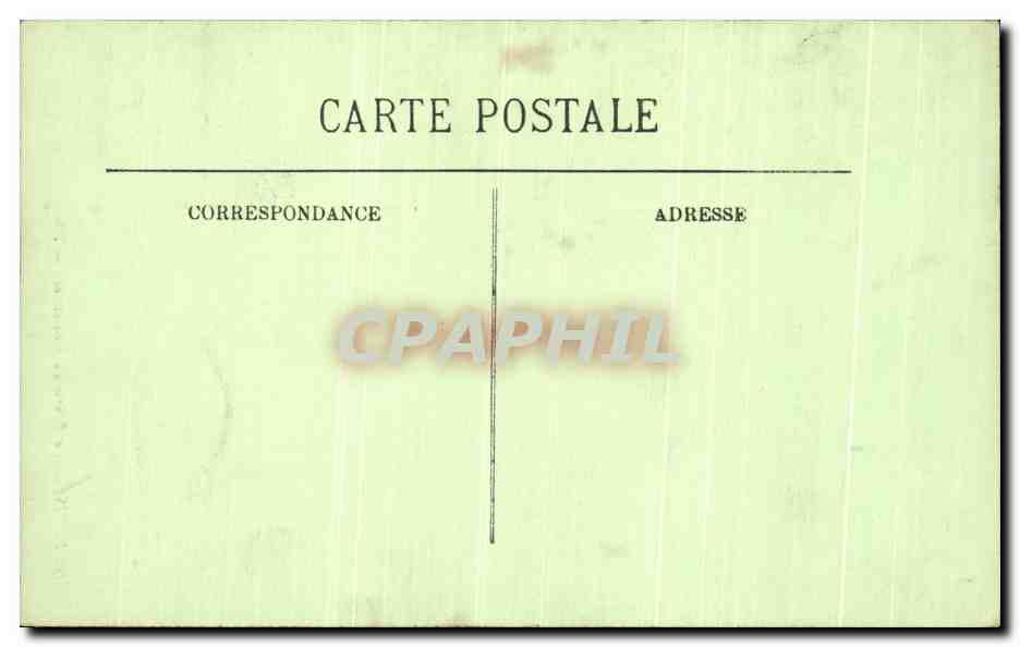 CPA Paris La Bourse du Commerce — Rückseite
