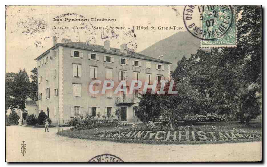 L'Hôtel du Grand-Turc — Vallée d'Aspe — Saint-Christiau — Les Pyrénées Illustrées