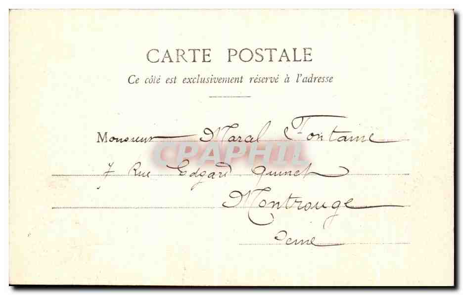CPA Bouillon Le Chemin De Corbion  — Back