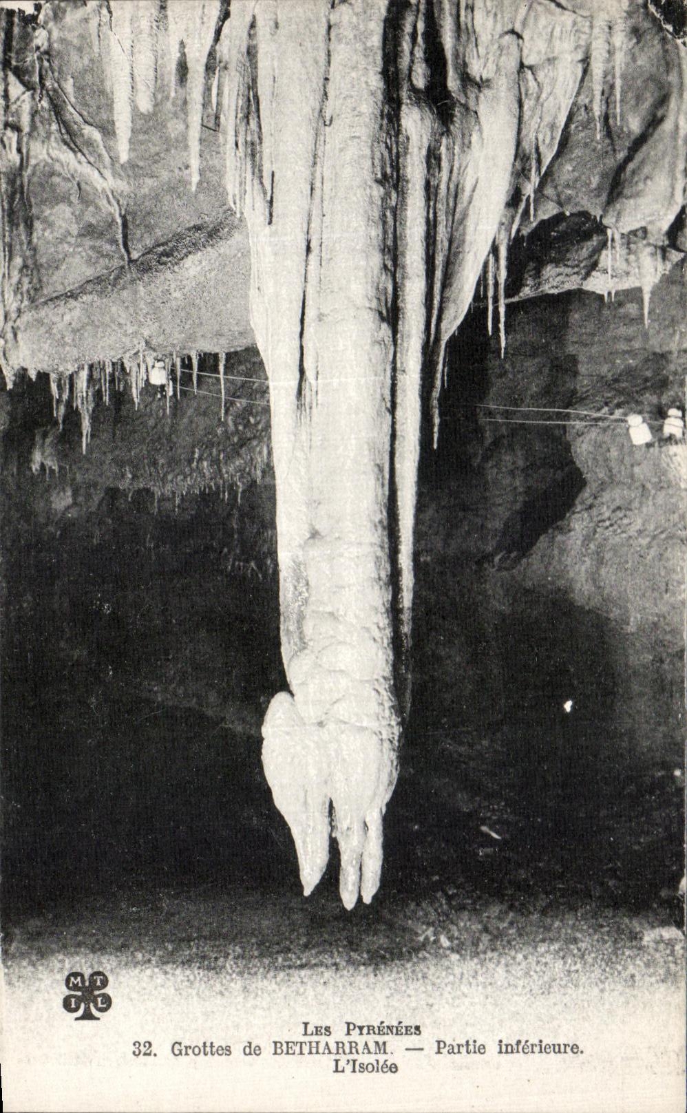 Grottes de BETHARRAM — Partie inférieure — L'Isolée — Les Pyrénées — n°32