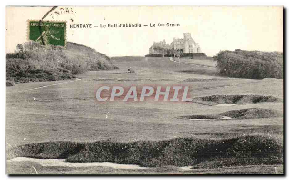 Hendaye — Le Golf d'Abbadia — Le 4me Green