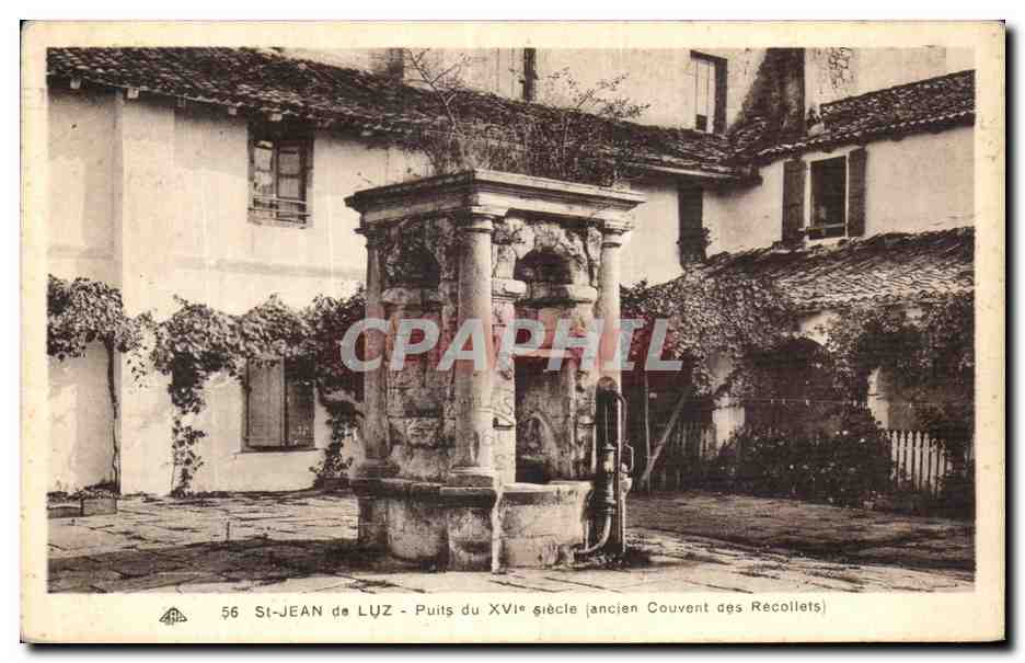 St-Jean-de-Luz - Puits du XVIe siècle (ancien Couvent des Récollets)