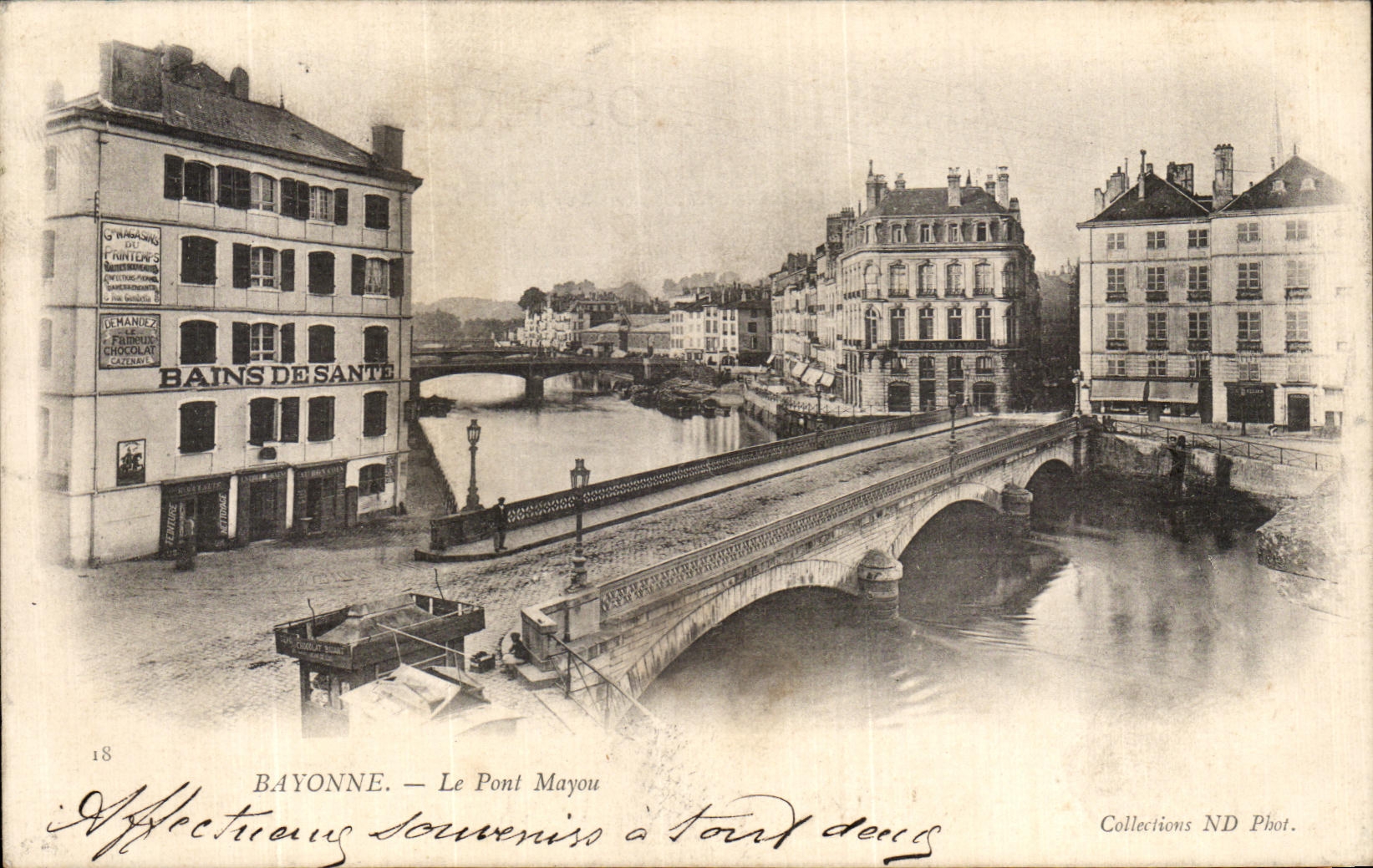 Bayonne — Le Pont Mayou — Collections ND Phot. n°18