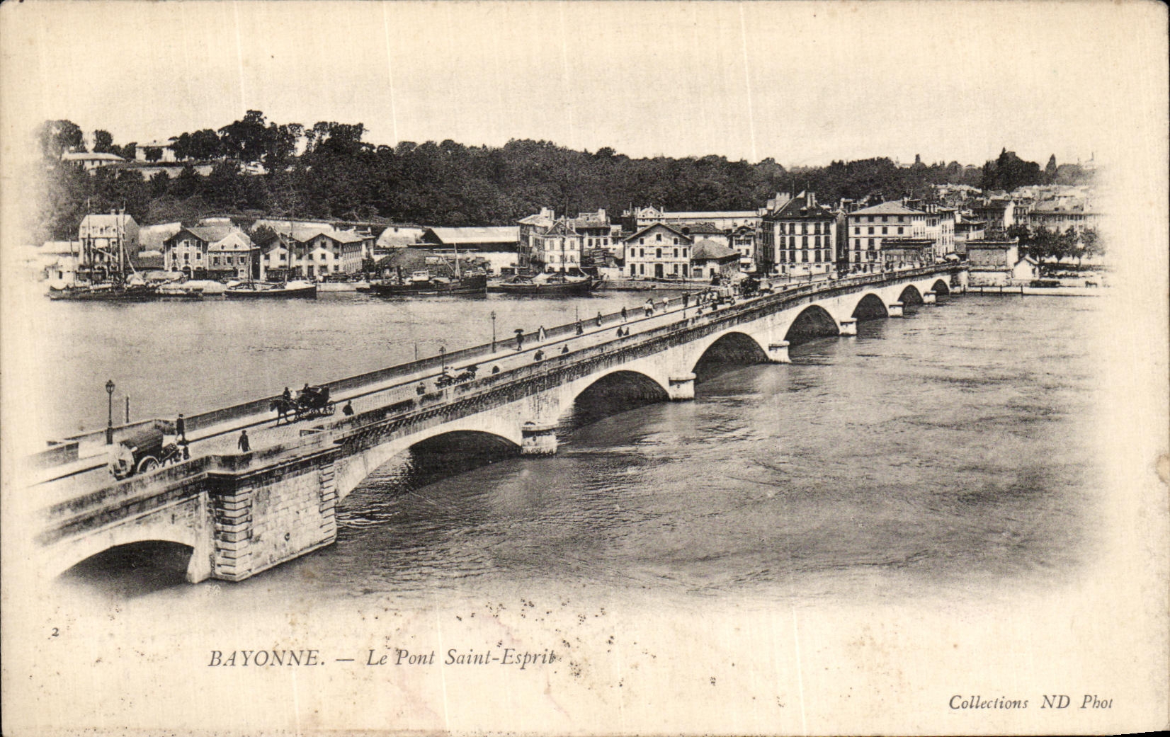 CPA Bayonne Le Pont Saint Esprit