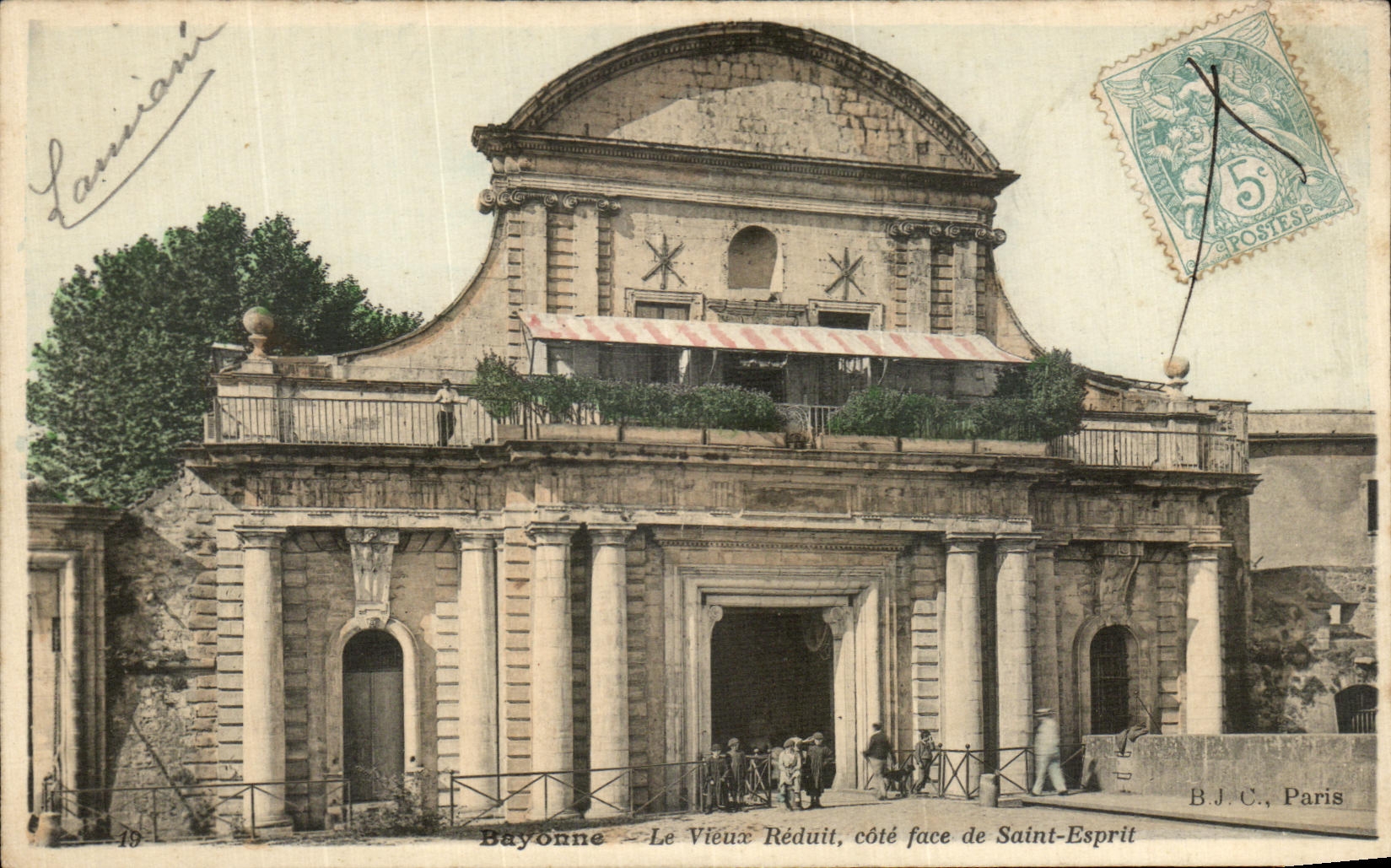 Bayonne - Le Vieux Réduit, côté face de Saint-Esprit — B.J.C., Paris, n°19
