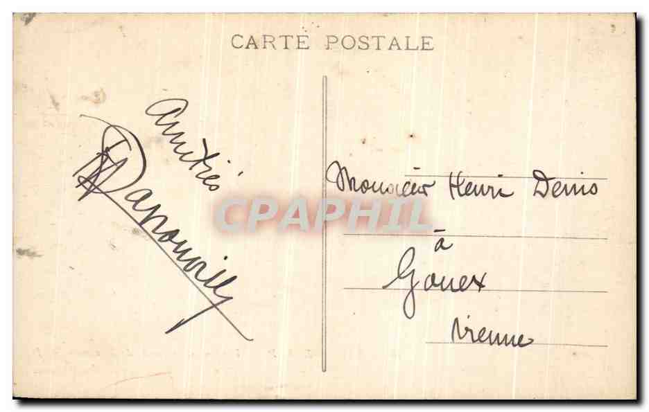 CPA Bayonne L Adour et le Centre de Bayonne — Verso