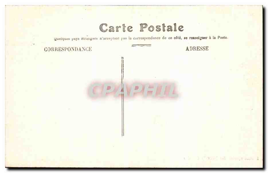 Pau — Le Palais d'Hiver — Édition spéciale des Nouvelle Galeries — Verso