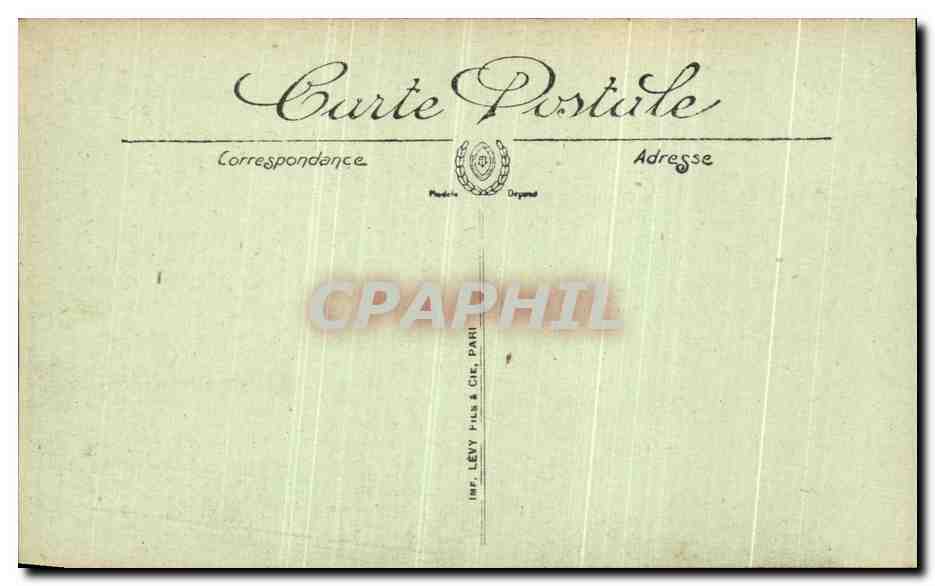 Pau — La Place Royale et la Chaîne des Pyrénées — LL. — Verso