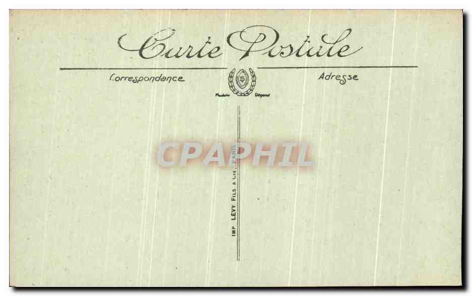 Pau — Le Château — LL. — Éditeur LL. — N° 31 — Verso
