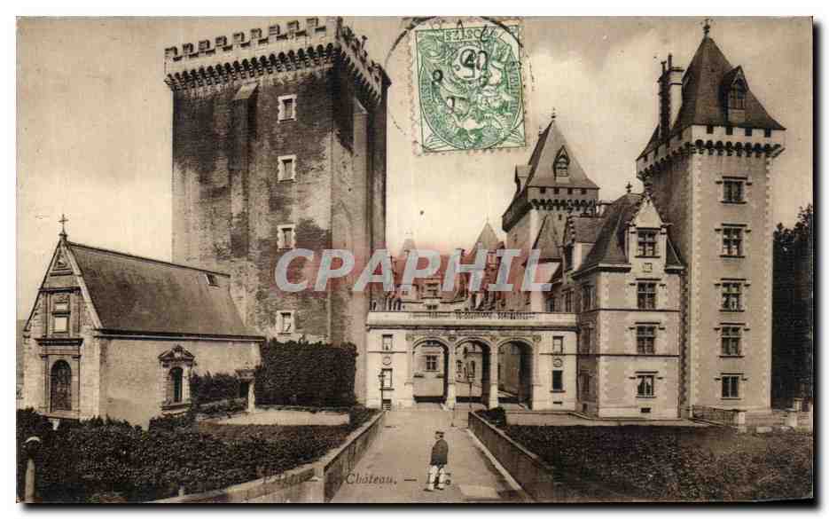 CPA Pau Le Chateau 