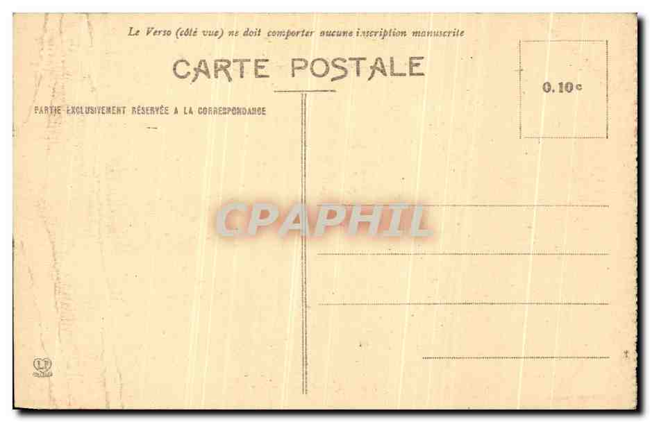 CPA Pau Chateau Henri IV Salon de famille — Verso