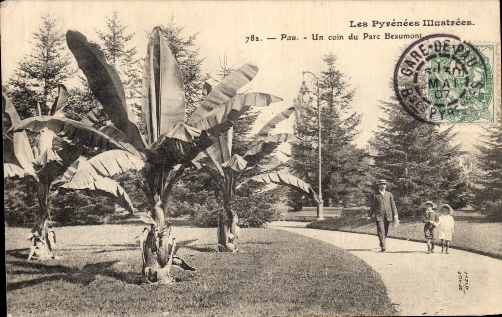 Pau - Un coin du Parc Beaumont — Les Pyrénées Illustrées, n° 782