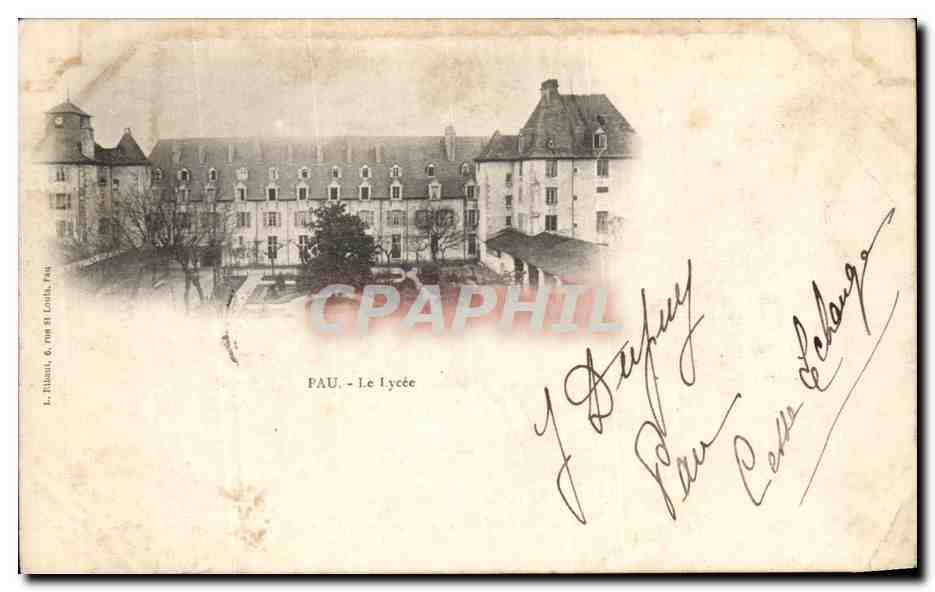 CPA Pau Le Lycee