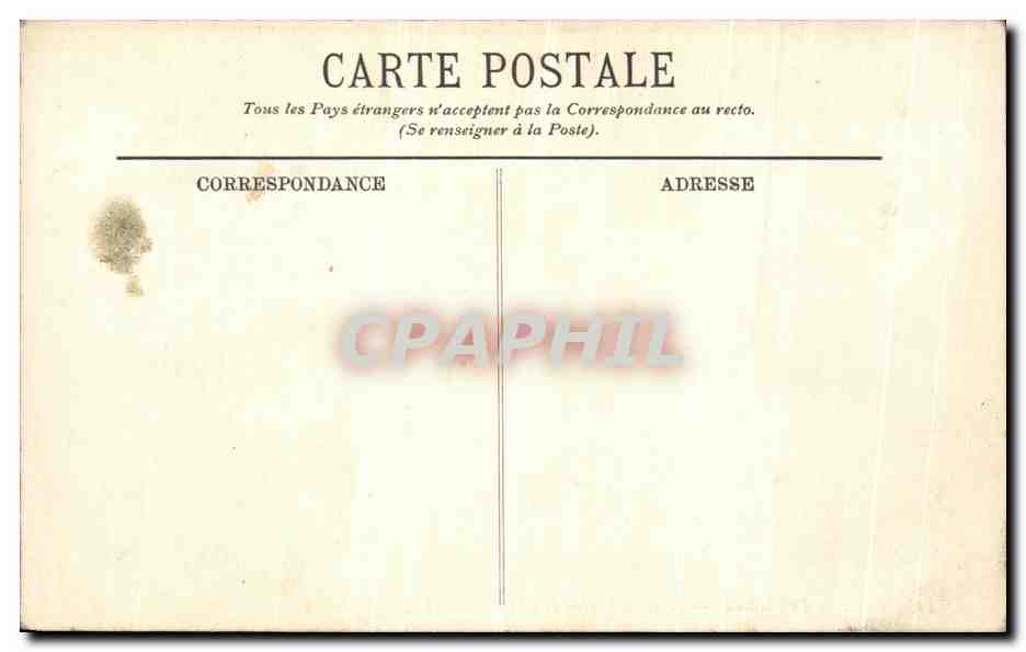 Pau - Le Château — Le Grand Salon de Réception — LL. n°54 — Verso