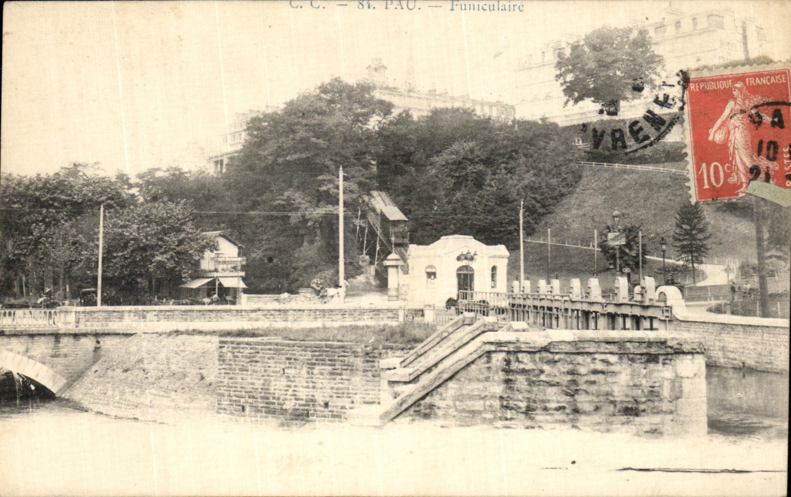 Pau — Funiculaire — C.C. - 84. PAU