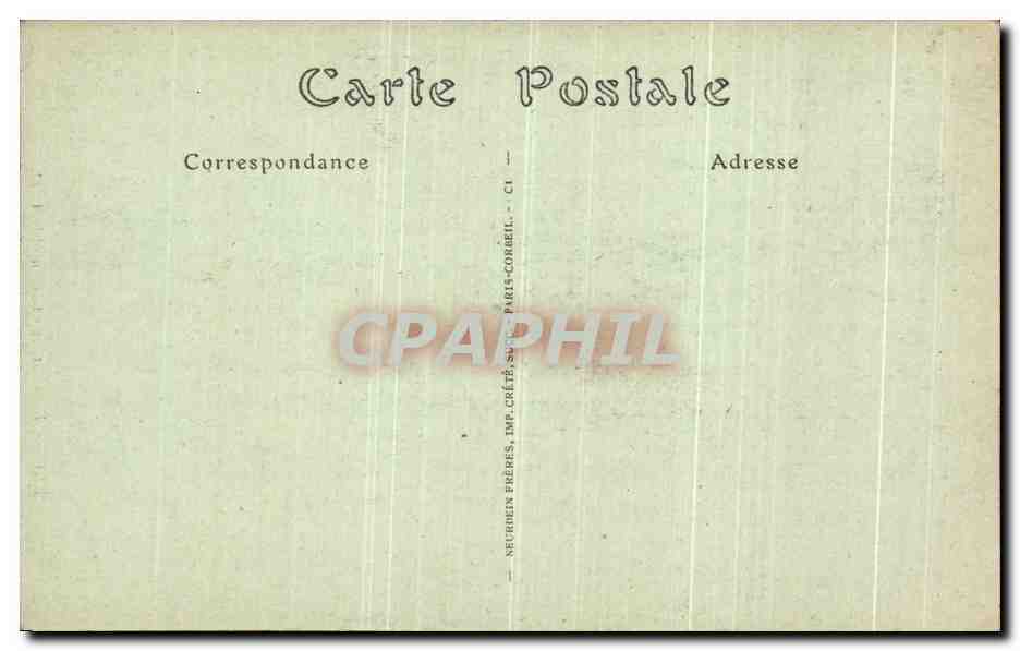 CPA Pau La Tour Le Chateau et Le Pont  — Verso