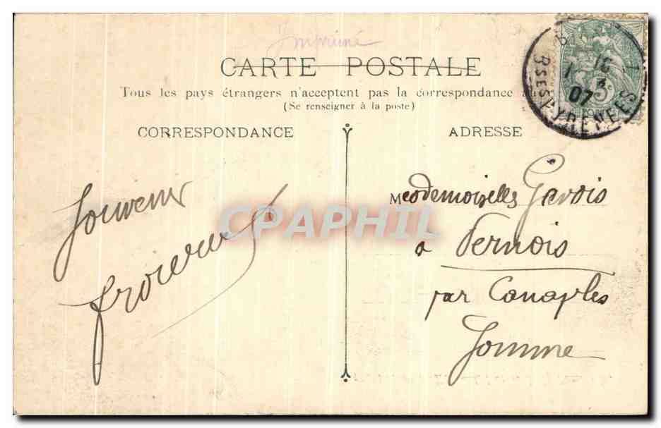 Biarritz — L'Entrée de la Passerelle — éditeur inconnu, n° 35 — Rückseite