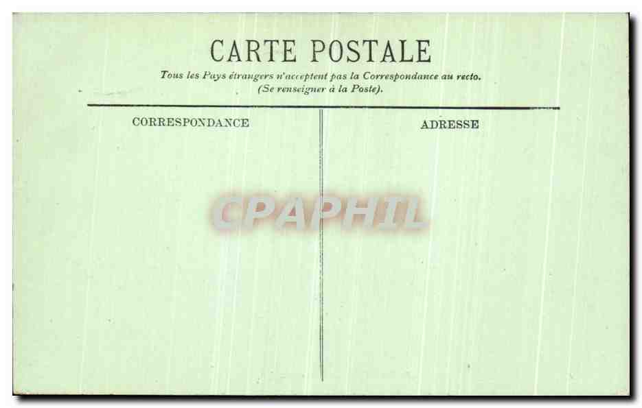 CPA Biarritz Les Bains Port Vieux et Villas — Rückseite