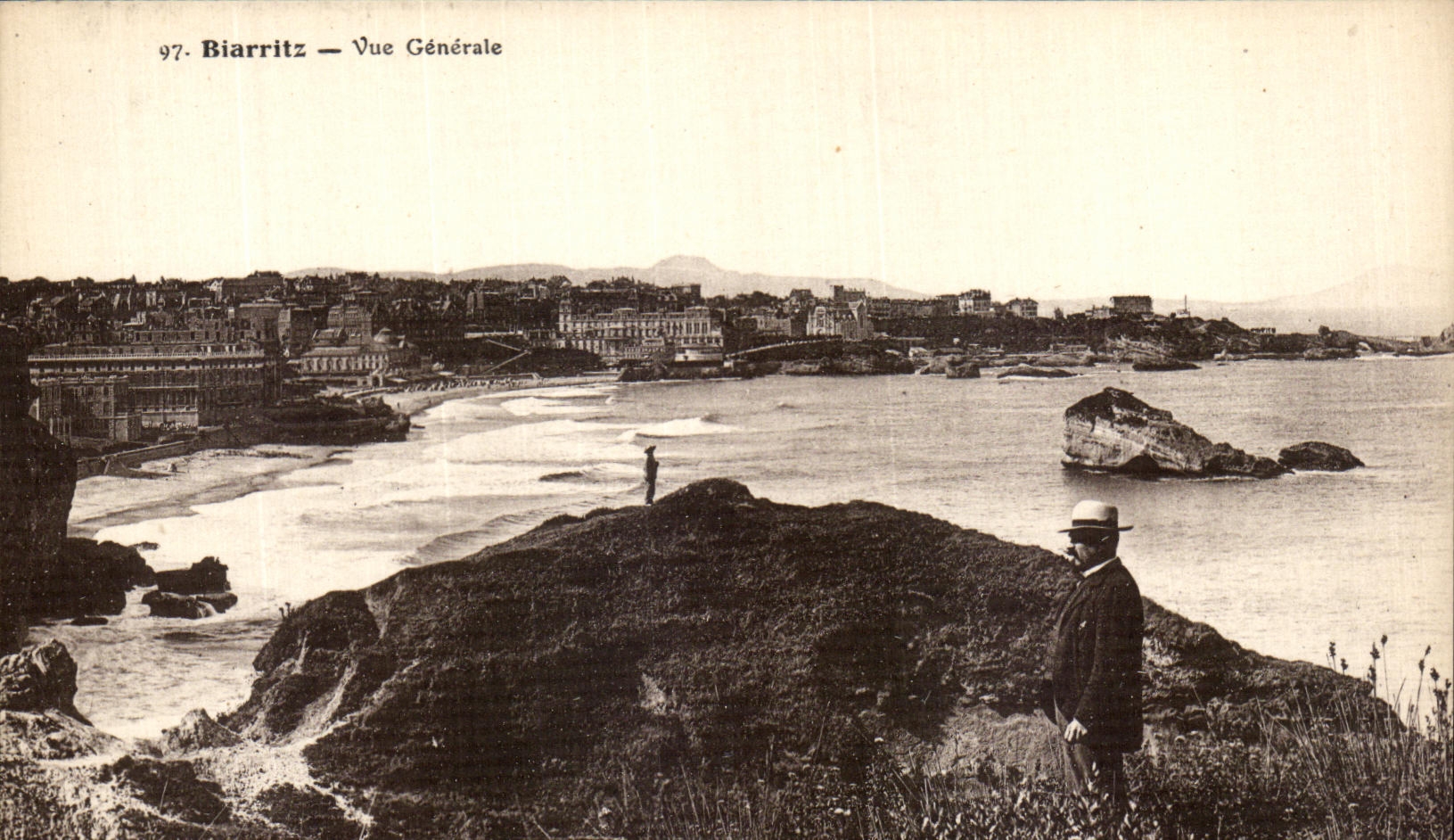 CPA Biarritz Vue Generale 