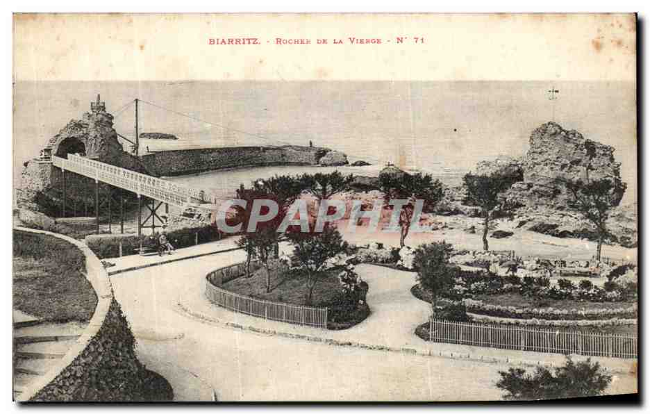 Biarritz - Rocher de la Vierge - N° 71