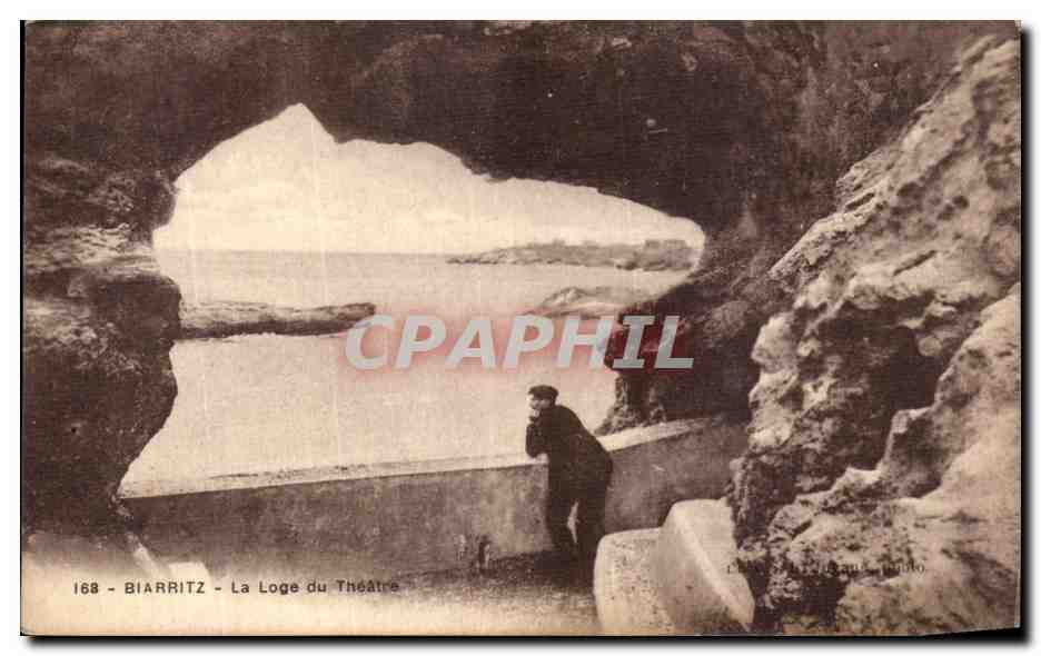 CPA Biarritz La Loge du Theatre 