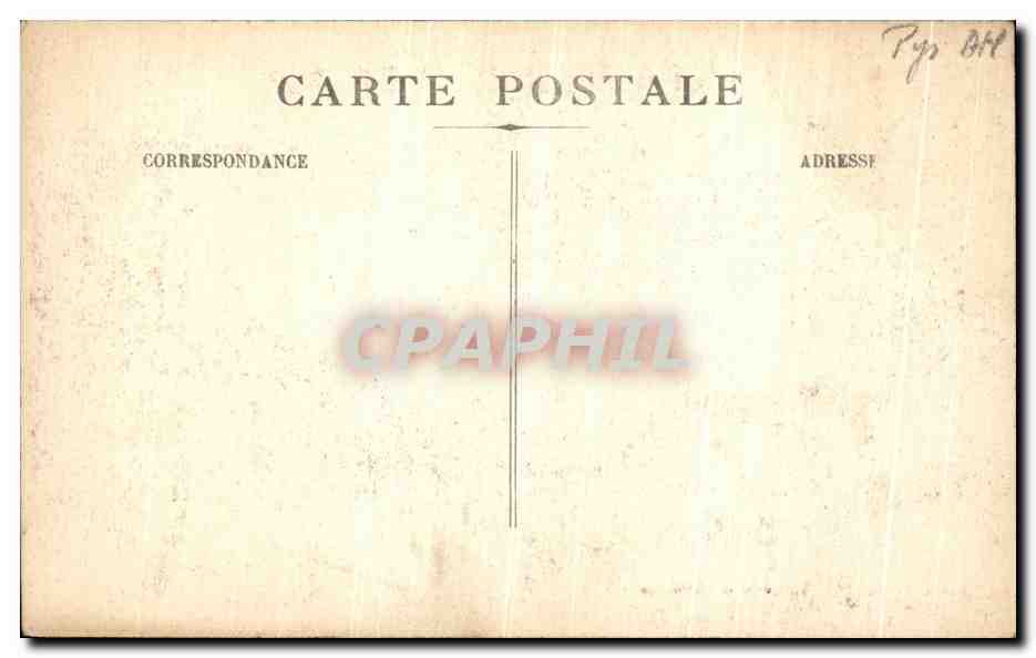 CPA Biarritz La Loge du Theatre  — Verso