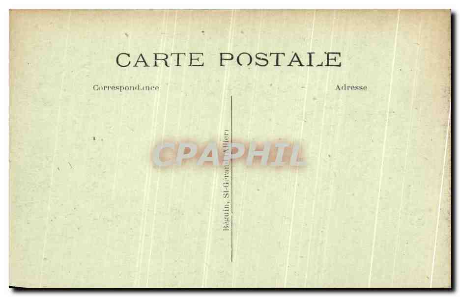 Le Rocher des Trois-Frères et la Tour de Rognon, près SAINT-NECTAIRE — L'Auvergne pittoresque — éditeur Véron, n° 2476 — Reverso