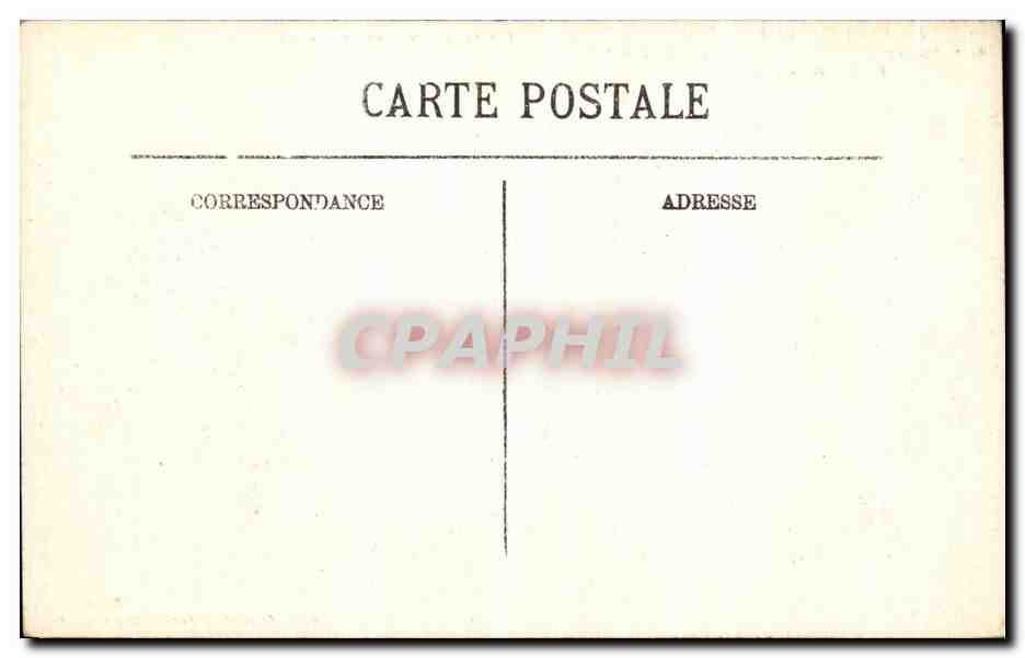 CPA Le Mont Dore au dessus de La Mer  — Verso