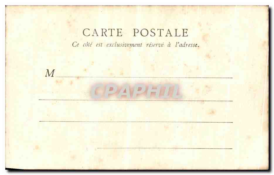 Mont-Dore — Vue générale — B.E. Paris, n°1 — Verso