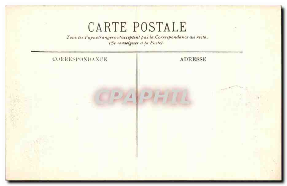 CPA Le Mont Dore Les Gorges d Enfer  — Verso