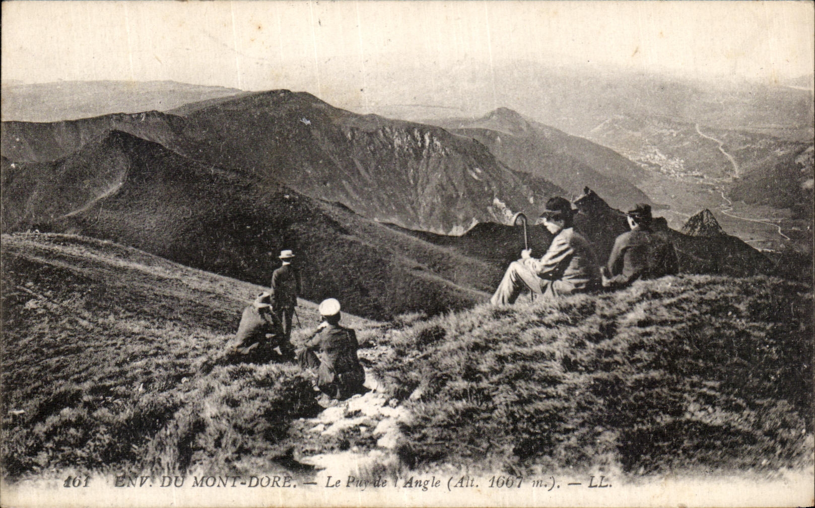CPA Le Mont Dore Le Puy de L Angle 