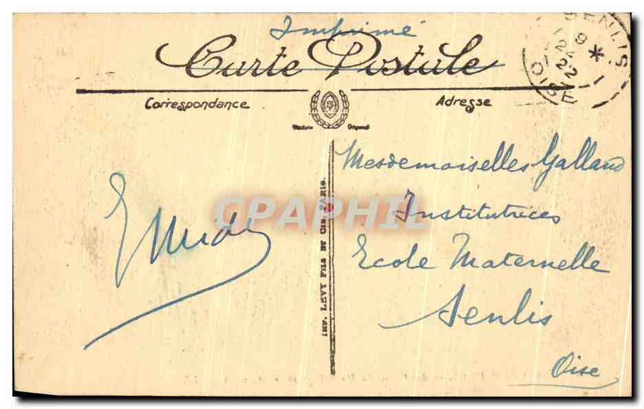 CPA Le Mont Dore La Vallee du Mont Dore et Les Aiguilles Vaches — Verso