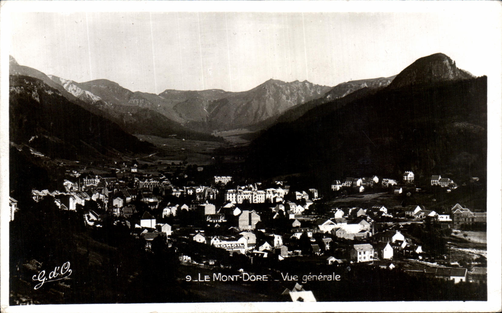 CPA Le Mont Dore Vue generale