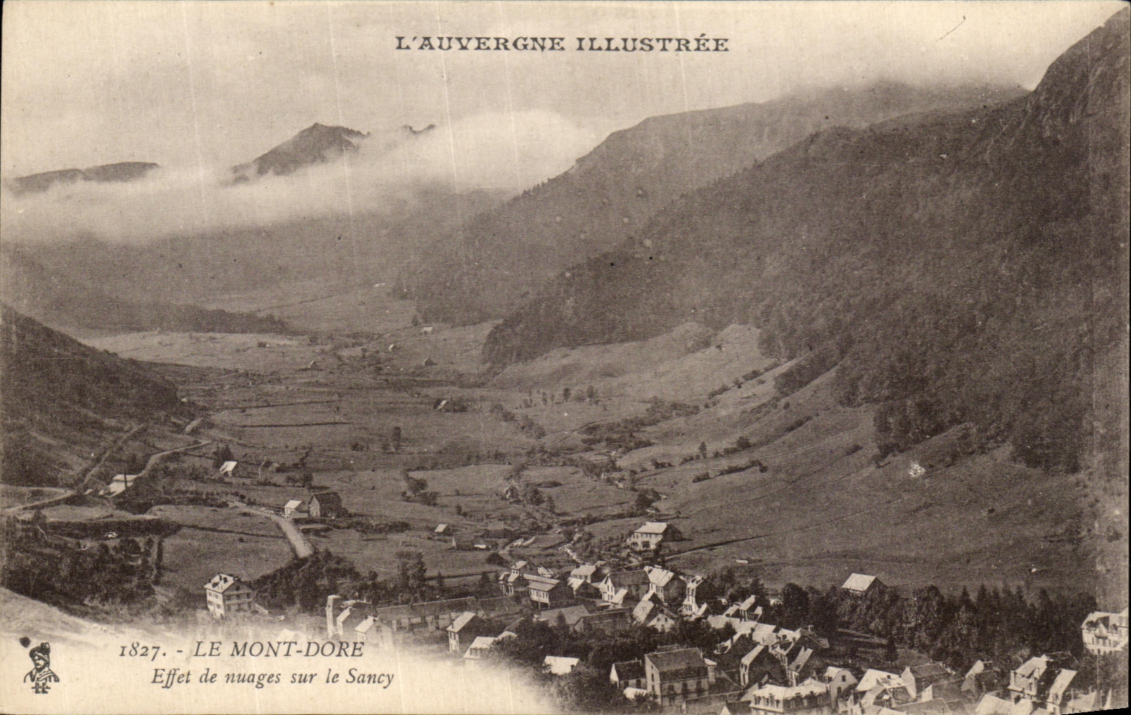 CPA Le Mont Dore Effet de nuages sur le Sancy 