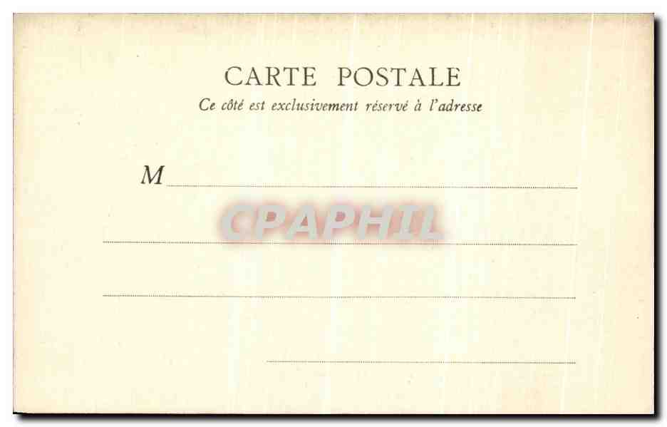 CPA Mont Dore Grande Salle et Escalier de Bains Saint Jean  — Verso