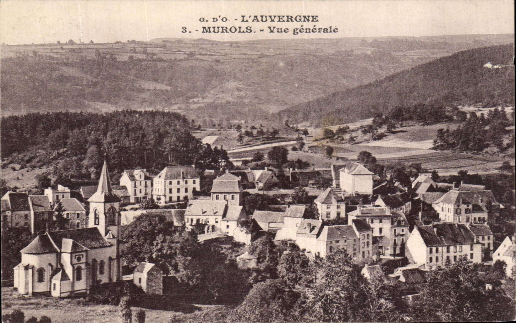 Murols — Vue générale — G. D'O. - L'Auvergne, n°3
