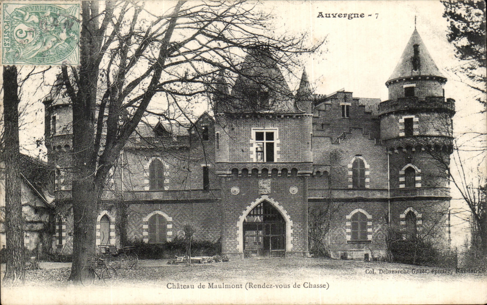 CPA Chateau De Maulmont Rendez vous de chasse